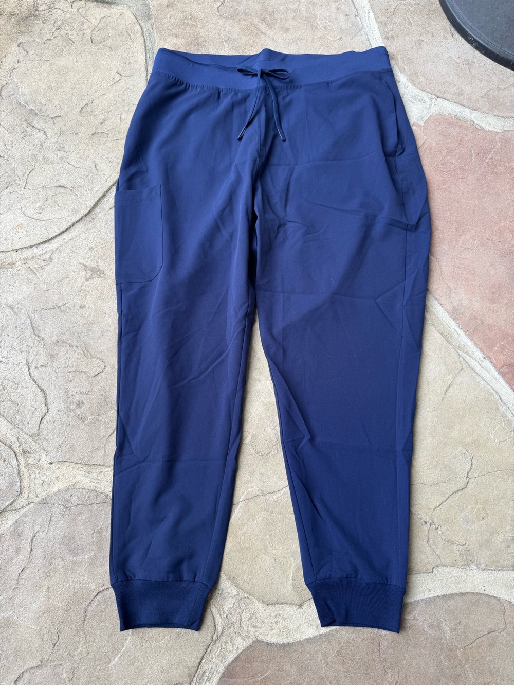 Mandala, Navy, Scrub Pants, Size XL